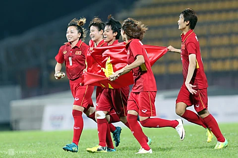 L’équipe de football féminin du Vietnam en tête de l’Asie du Sud-Est