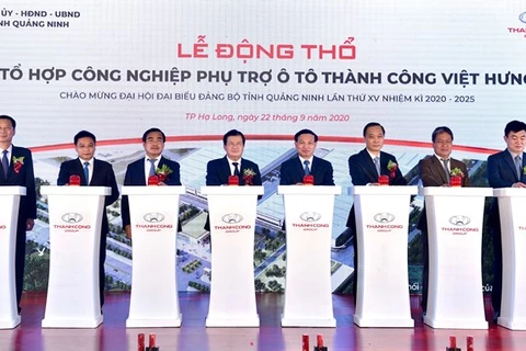 Automobile : construction d’un complexe de l'industrie auxiliaire à Quang Ninh