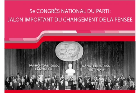 5e Congrès national du Parti : jalon important du changement de la pensée