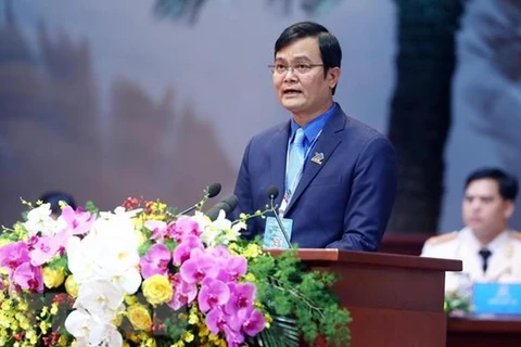 12e Congrès national de l’UJCH : Bui Quang Huy réélu Premier secrétaire du Comité central 