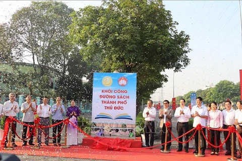 Mise en chantier de la 2e rue des livres à Ho Chi Minh-Ville 