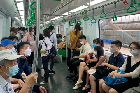  Hanoï: La ligne de métro Cat Linh-Ha Dong transporte plus de 2,65 millions de passagers au premier 