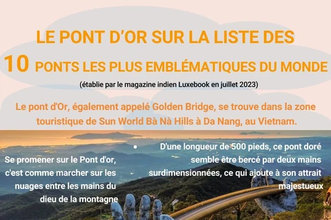 Le pont d’Or sur la liste des 10 ponts les plus emblématiques du monde 