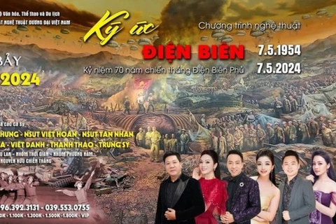 Divers programmes artistiques célèbrent le 70ème anniversaire de la Victoire de Dien Bien Phu