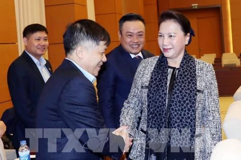 La présidente de l’Assemblée Nationale travaille avec le Groupe national gazo-pétrolier du Vietnam