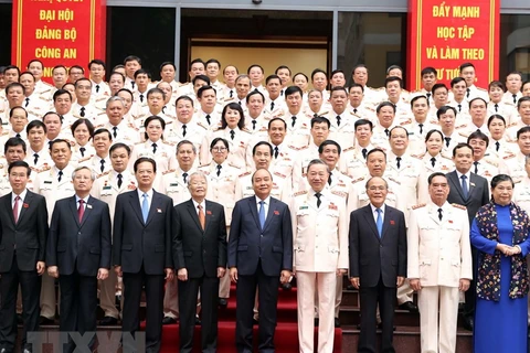 Ouverture du 7e congrès du Comité central du Parti communiste du Vietnam pour la Police