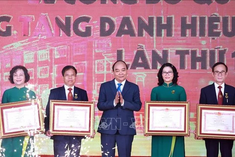 Le chef de l'Etat à la cérémonie de rentrée scolaire de l'Académie de l'agriculture du Vietnam