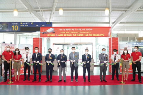 Vietjet inaugure une nouvelle ligne vers Busan en R. de Corée