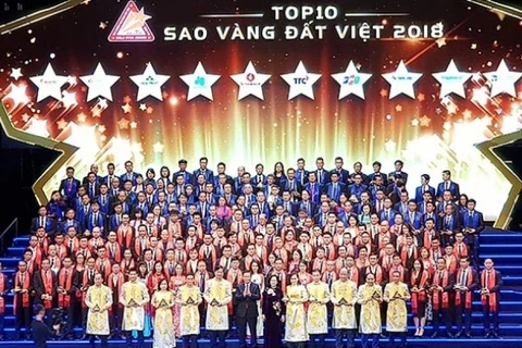 "Étoile d'or du Vietnam 2018" : 200 entreprises à l'honneur 