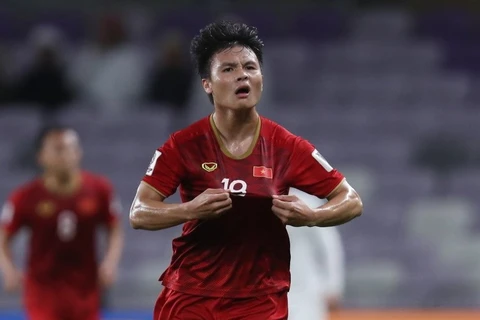 Asian Cup 2019 : Quang Hai marque un but magnifique pour le Vietnam lors du match face au Yémen