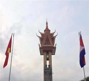  Le 14e monument de l'amitié Vietnam - Cambodge est inauguré au Cambodge