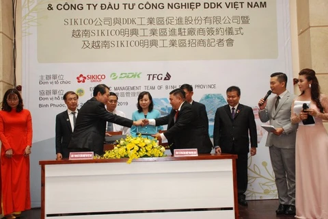 Des entreprises taïwanaises investissent 30 millions de dollars dans la ZE de Binh Phuoc