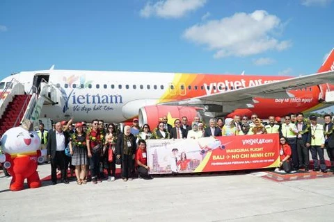 Vietjet Air: ouverture de la ligne aérienne entre Ho Chi Minh-Ville et Bali