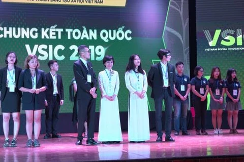La phase finale du Vietnam Social Innovation Challenge (VSIC) 2019