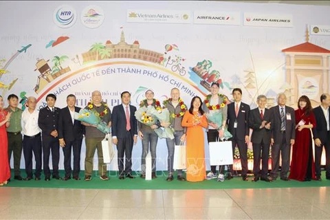 Ho Chi Minh-Ville accueille les premiers touristes étrangers de l'année 2020