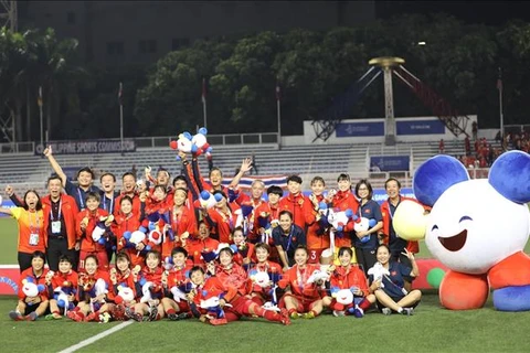 L'équipe de football féminine vietnamienne participe au 3e tour des éliminatoires pour JO de Tokyo