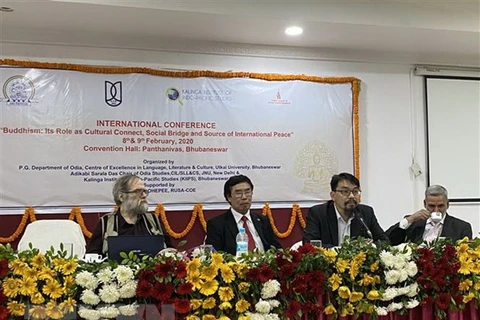 Le Vietnam participe au colloque international sur le bouddhisme en Inde