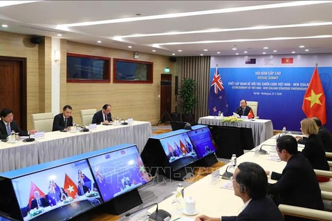 Vietnam-Nouvelle-Zélande: entretien en ligne entre les deux Premiers ministres 