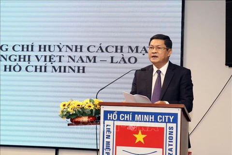 Rencontre à Ho Chi Minh-Ville à l'occasion de la Fête nationale du Laos