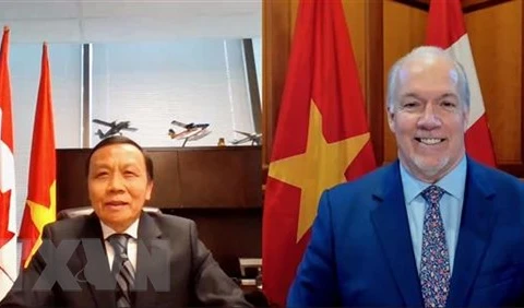 Consolidation des relations entre le Vietnam et la province canadienne de la Colombie-Britannique