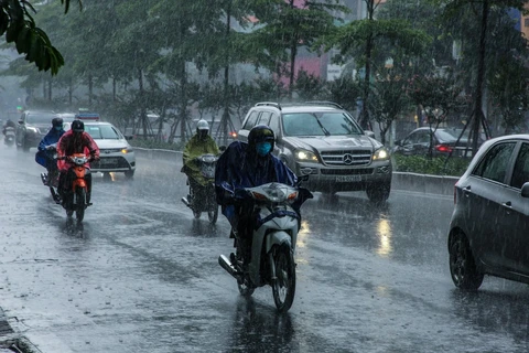 De fortes pluies s’abattent sur la région moyenne et montagneuse du Nord 