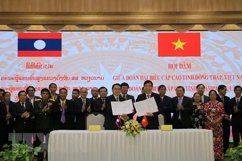 Dong Thap coopère avec la province lao de Champassak dans de nombreux domaines