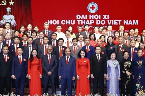 Ouverture du 11e Congrès national de la Croix-Rouge du Vietnam