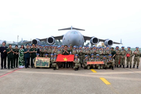 La force de maintien de la paix du Vietnam, empreinte de la diplomatie de défense du pays