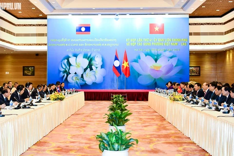La 41e réunion du Comité intergouvernemental Vietnam-Laos à Hanoï