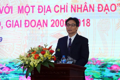 Conférence-bilan sur les activités humanitaires pour 2008-2018 à Hanoi