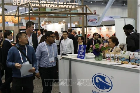 Le Vietnam à l'exposition de produits aquatiques de l'Amérique du Nord à Boston