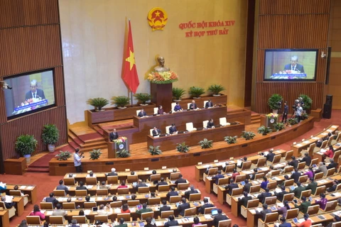 Ouverture de la 7e session de l’Assemblée nationale de la XIVe législature