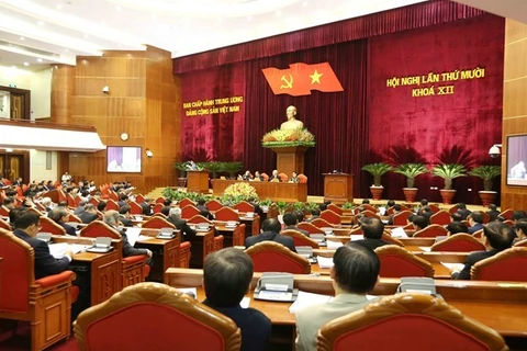 Le 10e Plénum du Comité central du Parti se tient à Hanoi