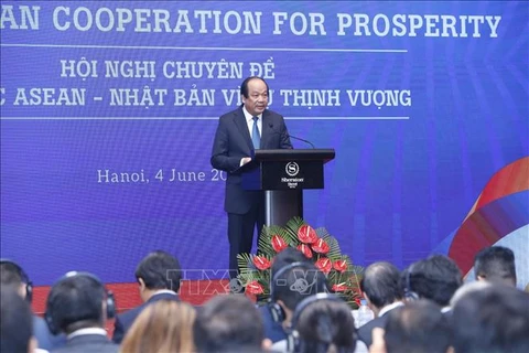 La conférence thématique de la coopération ASEAN-Japon pour la prospérité s'ouvre à Hanoi