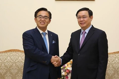 Le vice-PM Vuong Dinh Hue reçoit le gouverneur de la préfecture japonaise d'Aichi
