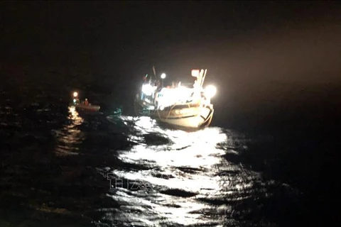 Un navire panaméen sauve deux pêcheurs vietnamiens à la dérive