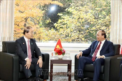 Le PM Nguyen Xuan Phuc rencontre le président de l’Association d’amitié République de Corée–Vietnam