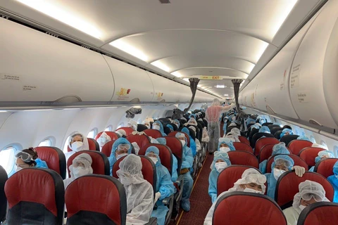 Vietjet Air et ses vols pour rapatrier des ressortissants vietnamiens bloqués à l’étranger