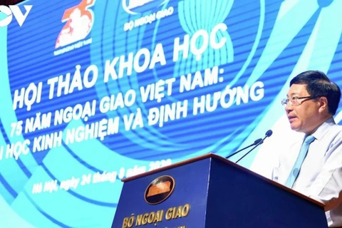 Les 75 ans de la diplomatie vietnamienne au menu d’un colloque scientifique