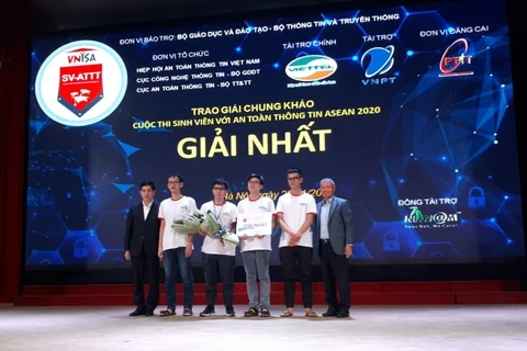 Le Vietnam remporte le concours des étudiants de l’ASEAN sur la sécurité de l’information 2020