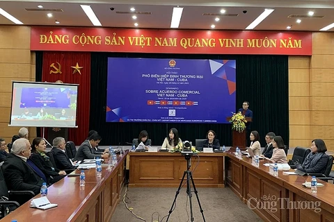 Séminaire sur l’accord commercial Vietnam-Cuba