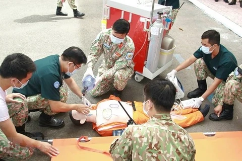 L'hôpital de campagne de niveau 2 No 4 commence sa formation pratique