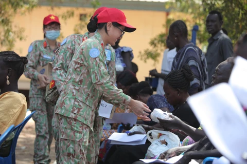 Les femmes soldats vietnamiennes en Afrique