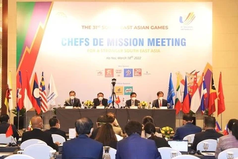 Deuxième réunion des chefs des délégations aux SEA Games 31