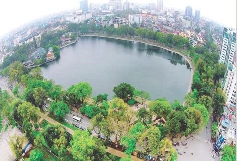 Proposition de créer un espace piétonnier autour du lac Thuyen Quang à Hanoï
