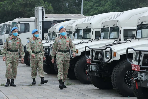 L’équipe du génie No1 du Vietnam prête à participer aux opérations de maintien de la paix de l’ONU