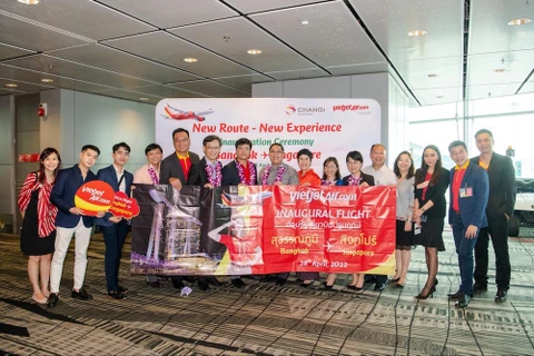 Vietjet Thaïland inaugure la ligne aérienne Bangkok - Singapour