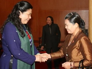 La vice-PM cambodgienne reçue par des dirigeants