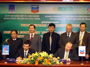 Projet de grand gazoduc au Sud du Vietnam