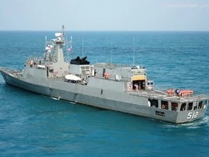 Un navire de la Marine royale thaïlandaise à Hai Phong 